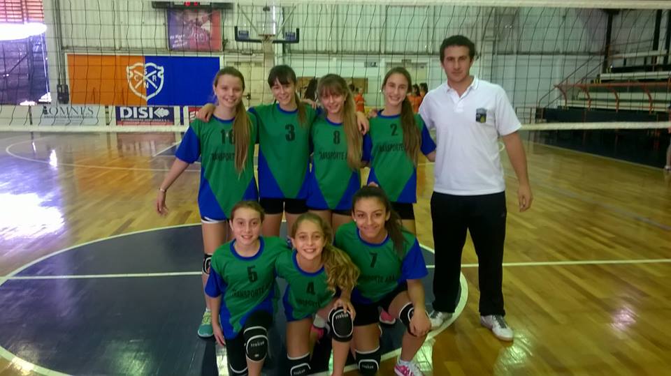 Sub 13 femenino: Pilar Flores, Araceli Colli, Magali Zibana, Donatella Bizzotto, DT: Juan Cruz Colazo, Lucila Guzzi, Mia Colamé y Perla Garrido