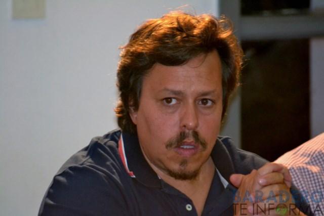 Fabio en su banca en el HCD