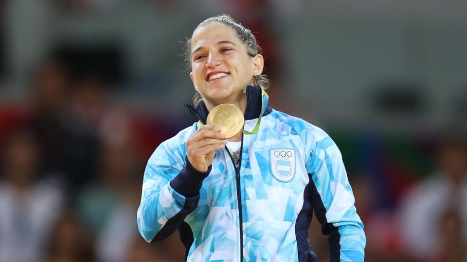 Paula Pareto, oro en judo