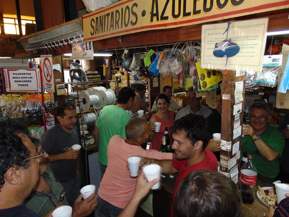 El festejo de fin de año con los clientes