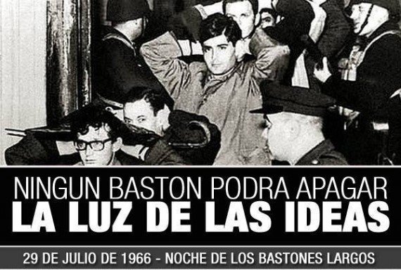 A 53 años de la noche de los bastones largos - Baradero Te Informa